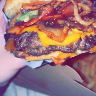 Cowboy burger