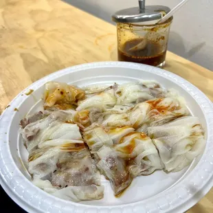 Roast Pork Rice Rolls
