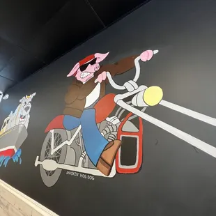 a man on a motorbike