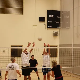 Coed volleyball