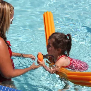 Swim lessons for tots