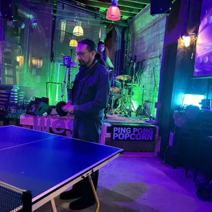 Music and Pong at West Seattle Brewery