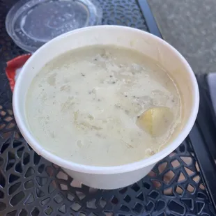 Clam chowder