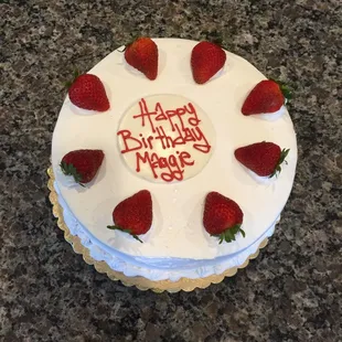 Special-order Cassata Cake for my birthday. INCREDIBLE.