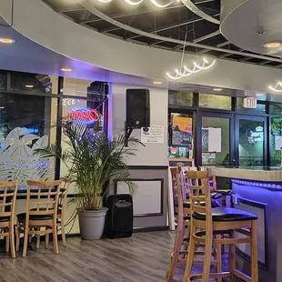 Newly renovated interior