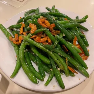 String Beans and Opae Pupu, unbelievable crispy with a nice touch of salty
