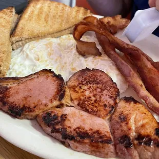 DELICIOUS local butcher shop ham!!