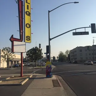 Legit liquor store, downtown bakersfield.