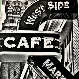 a black and white photo