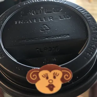 I love the monkeys they put on hot drinks