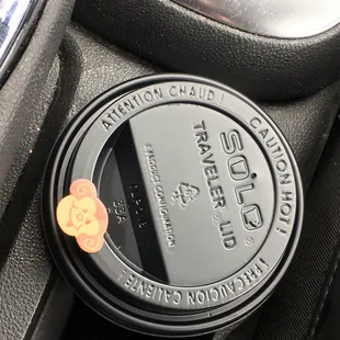 No spill lid.