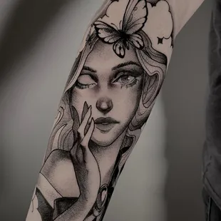 Pretty Lady done by Egle