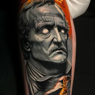 Edgar Allan Poe Done by Melek Tastekin