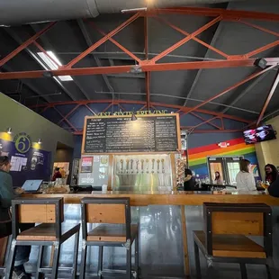 a view of the bar