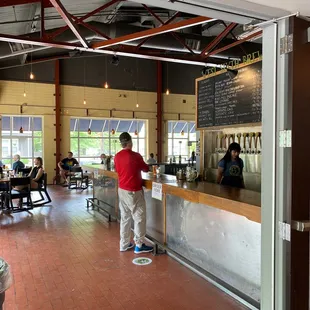 Great to see the taproom back open!