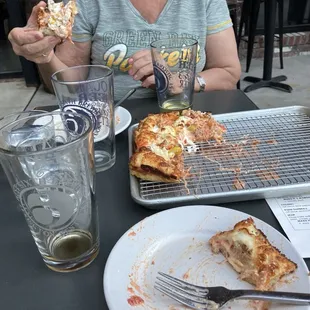 West Sixth drinks- Emmy Squared pizza