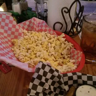 Free popcorn!