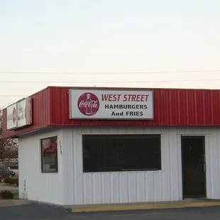 the exterior of the restaurant