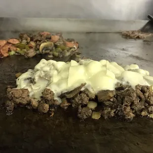 Philly Cheese Steak on the grill!