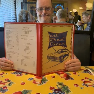 Brought my sweet younger brother to eat at West End Diner. We both loved it!!!