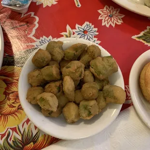 Fried okra
