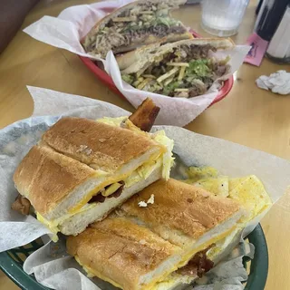 Egg Sandwich with One Topping