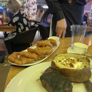 Loaded Steak Potato