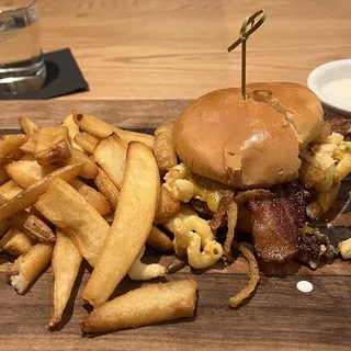 Mac and Cheese Burger