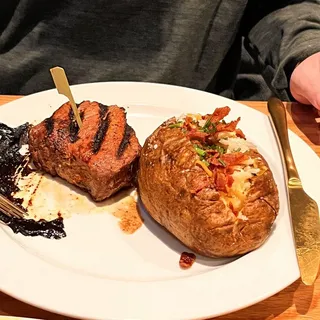 Loaded Steak Potato