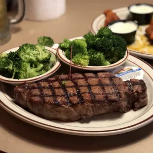 The Texas Strip Steak - center cut 14 oz New York strip - $24.49