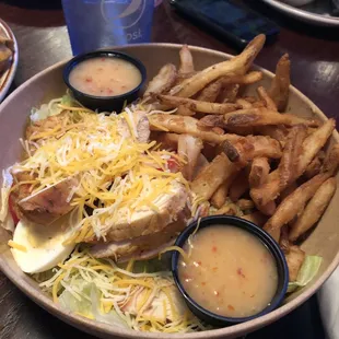Chicken salad with italian dressing