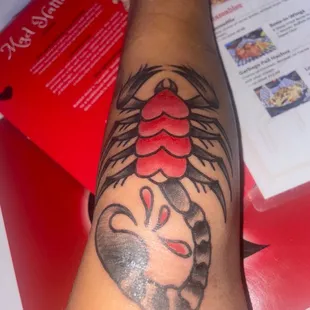 No I'm not a Scorpio but feisty like a scorpion