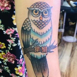 Finished and completed tattoo