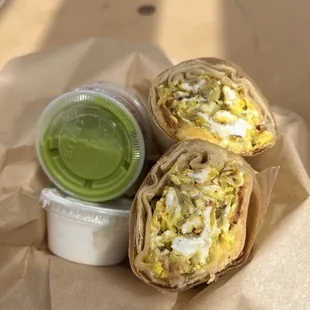 Breakfast burrito