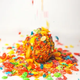 Fruit Pebbles Cakeball | West Town Bakery River North in Chicago