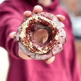 Red Velvet Donut | West Town Bakery River North in Chicago