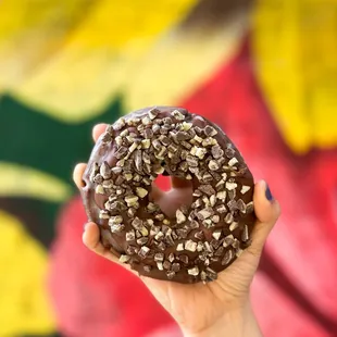 Andes Mint Donut | West Town Bakery River North in Chicago