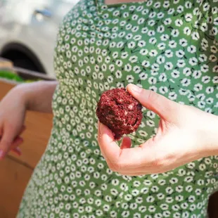 Red Velvet Cakeball Dessert | West Town Bakery River North in Chicago