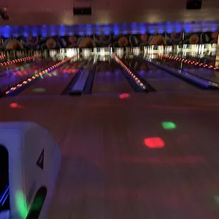 Saturday night Cosmic Bowling. 11-23-19