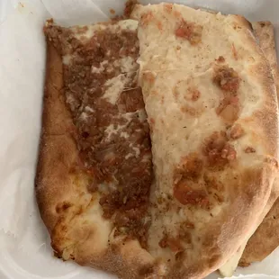 Long meat and cheese