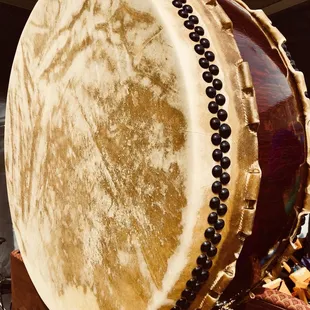 a large drum