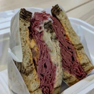Meat the Reuben.