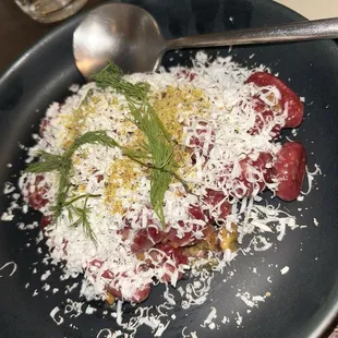 Beet Gnocchi
