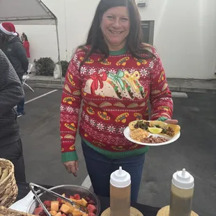 Talk about tacos best Xmas sweater