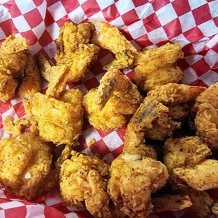 Fried jumbo shrimp