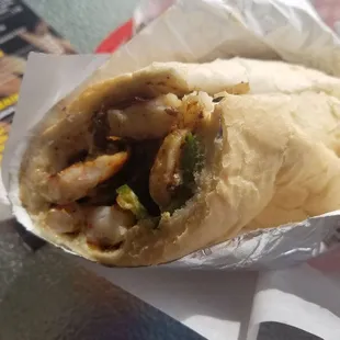Shrimp poboy philly (not on the menu, they custom made this for me)