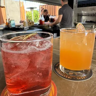 Brunch cocktails