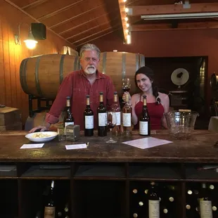 Me with Ray! Ray was the most gracious and educated host we could have asked for! :)