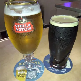 Stella and Guinness