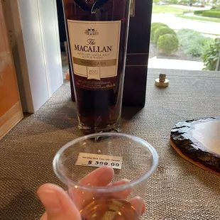 Macallan tasting today only! Love the free tastings every Friday